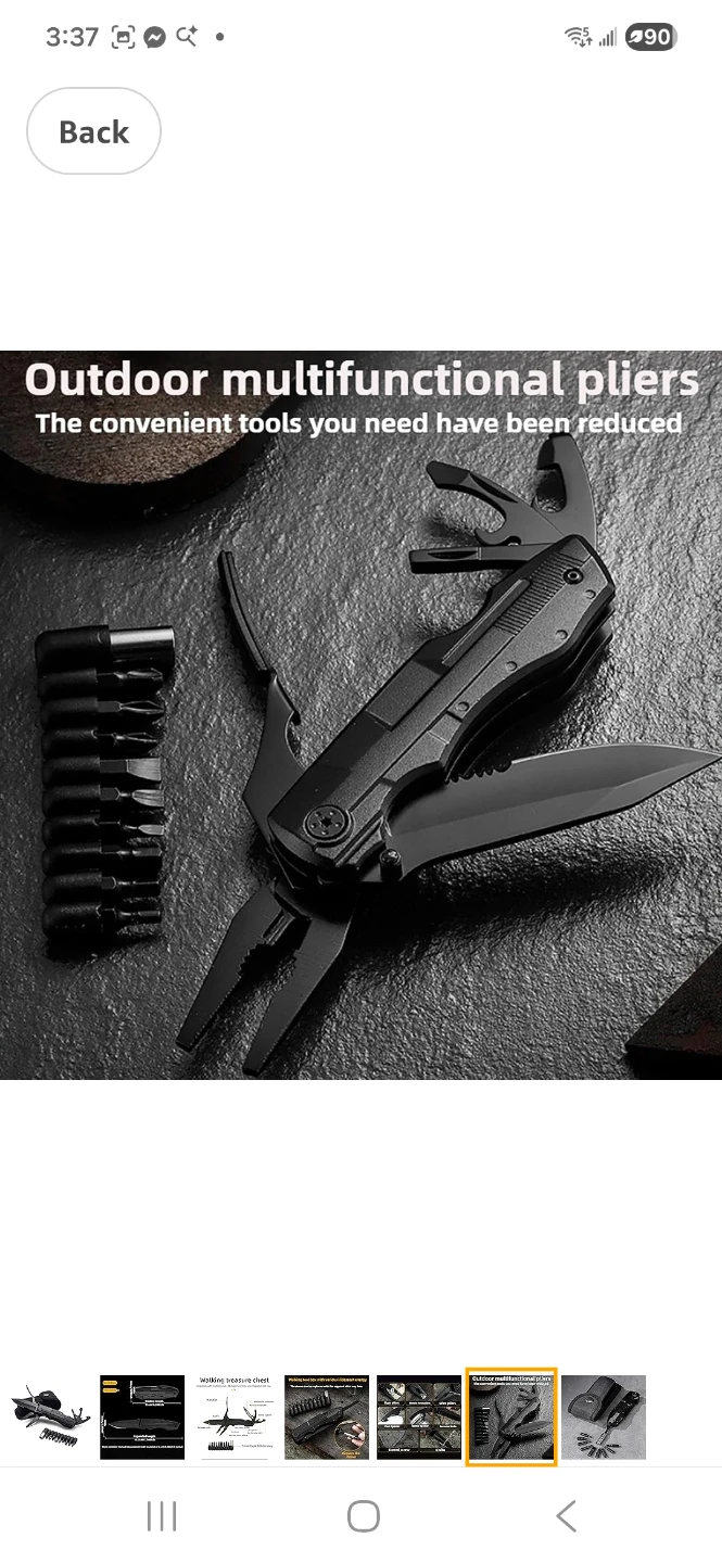 Outdoor Multifunctional Pliers Tool Kit - photo 5