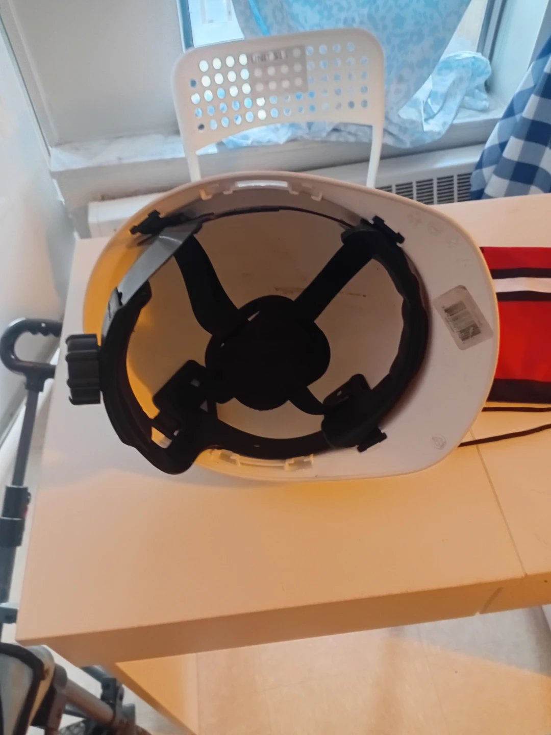 White Hard Hat