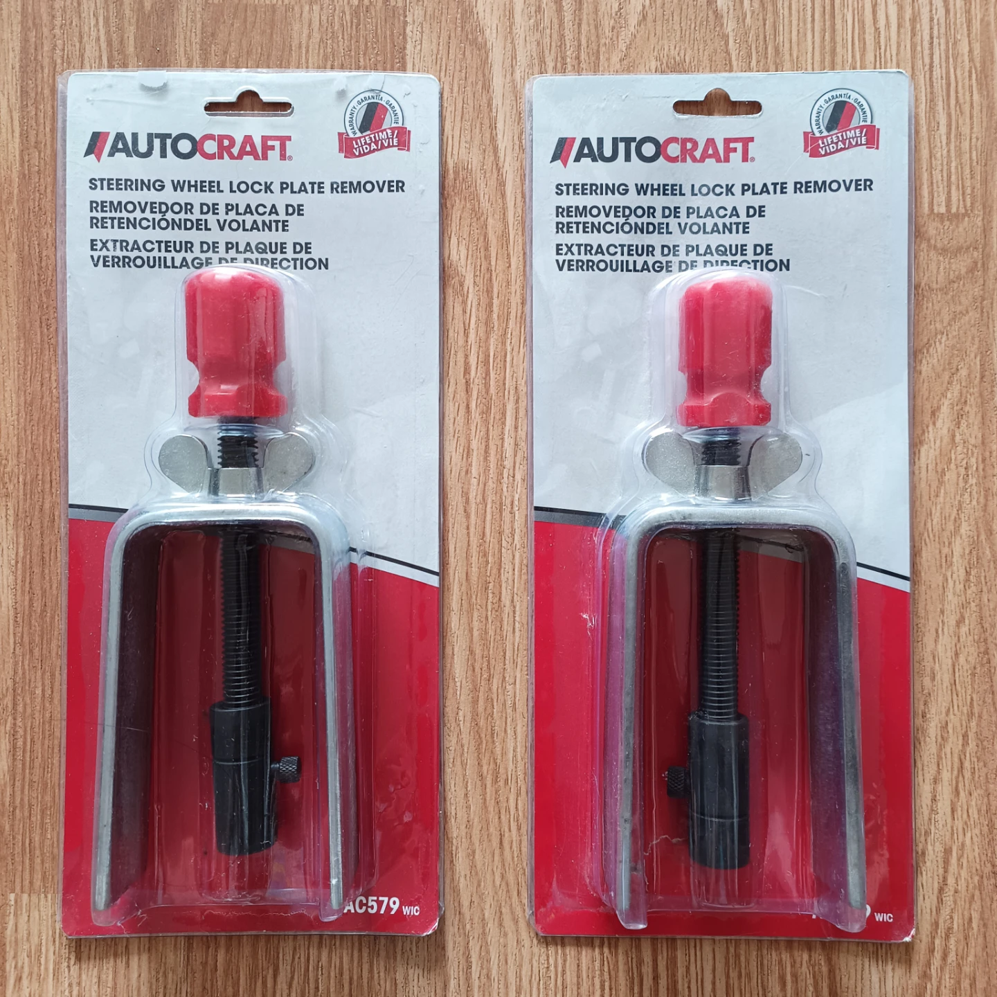 AUTOCRAFT Steering Wheel Lock Plate Remover Tool