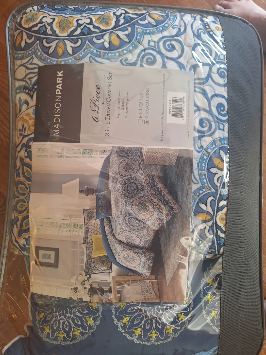 Madison Park 6 Piece Duvet/Coverlet Set - King/Cal King - photo 2