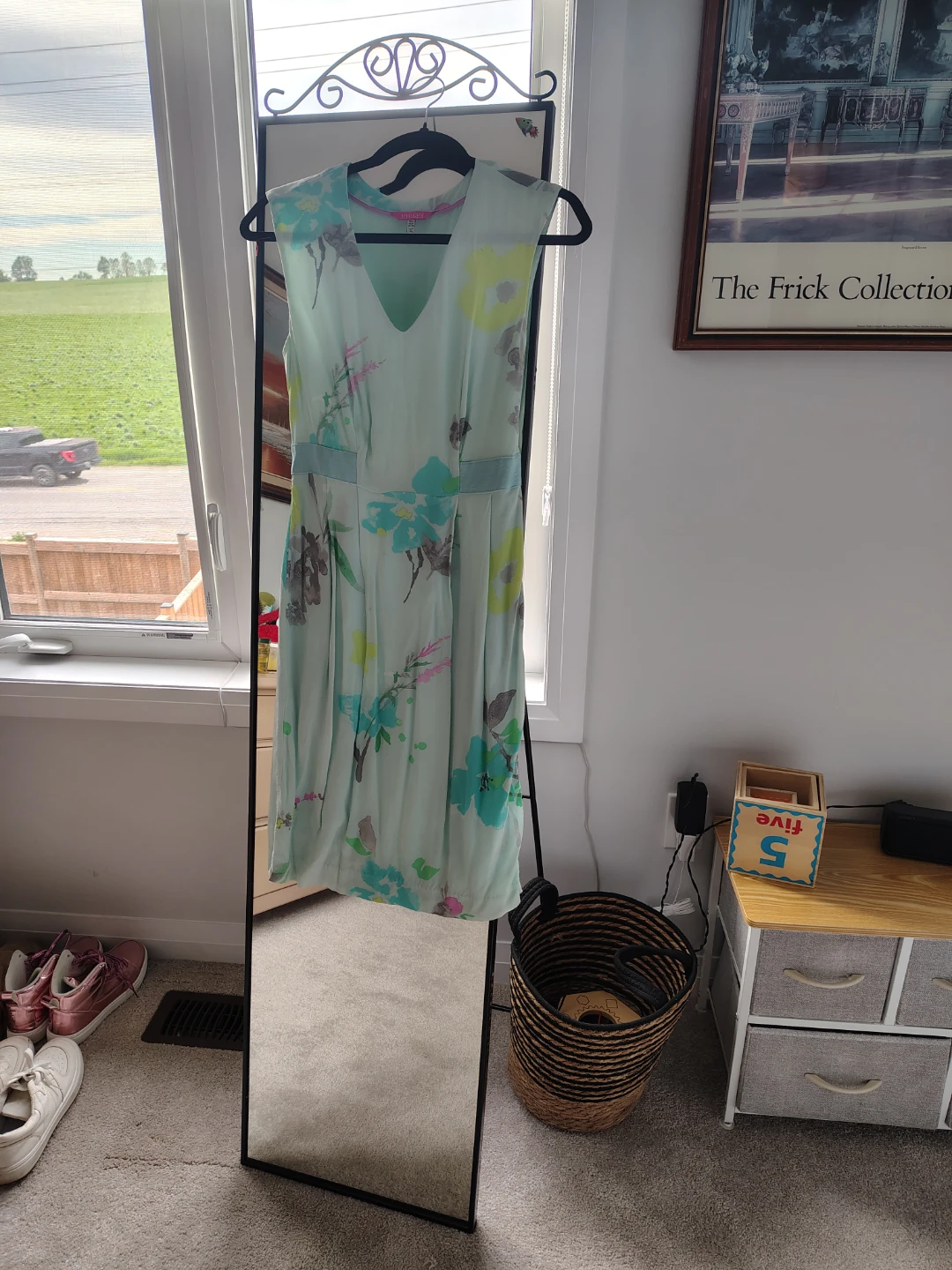 Ted Baker Floral V-Neck Knee-Length Dress - photo 3