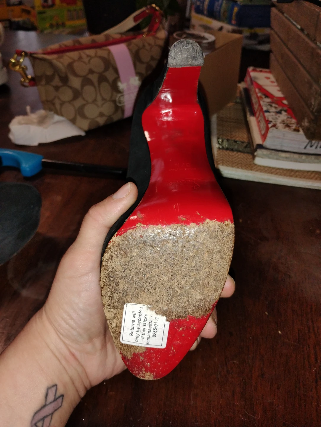 Christian Louboutin Paris Suede Heels - photo 2