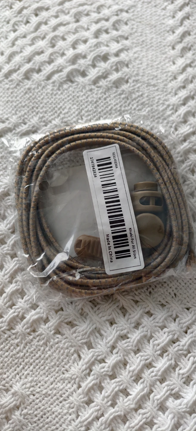 Elastic No-Tie Shoelaces with Lock Clasps (3 Pairs)