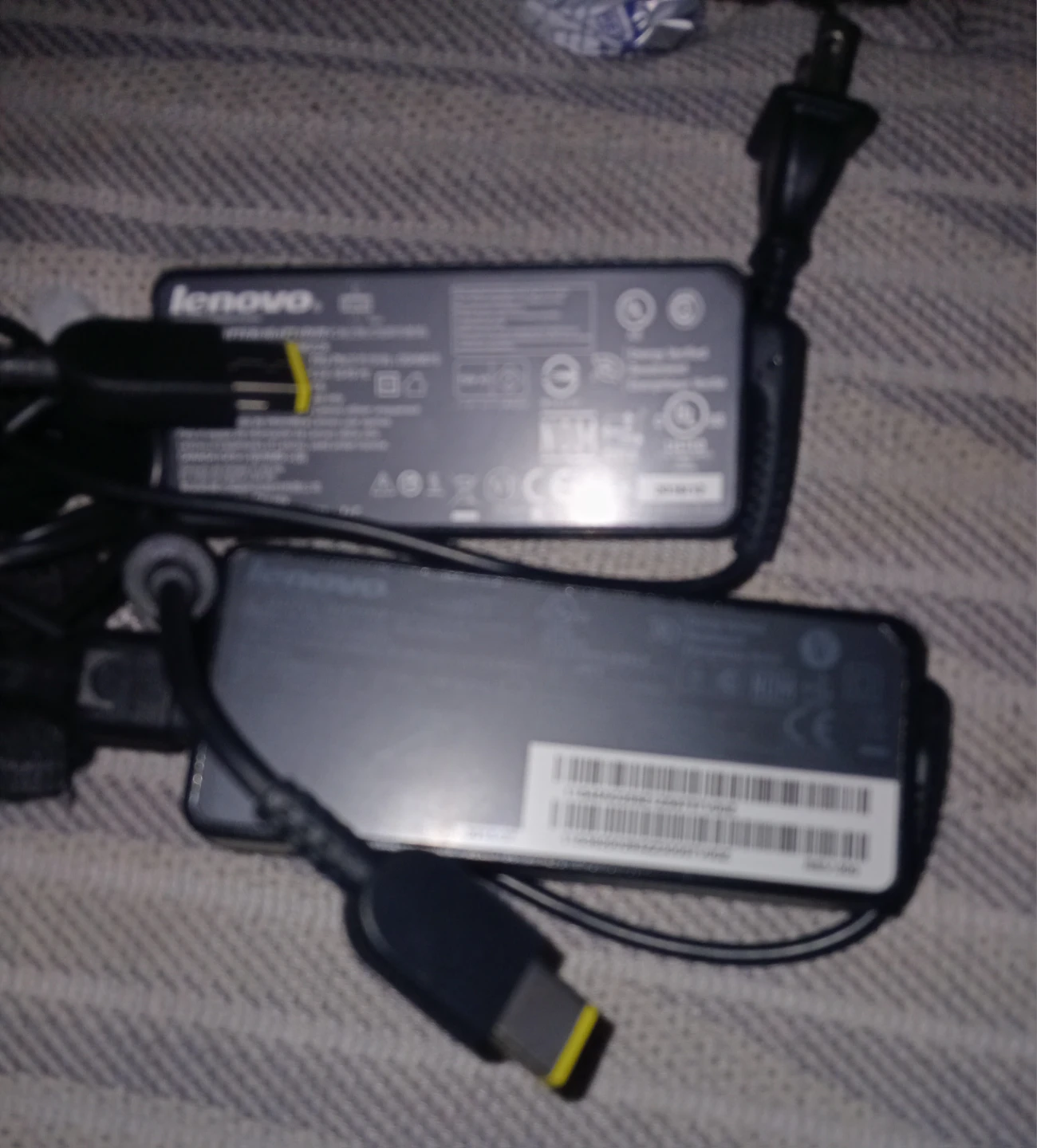 2 Lenonov 65w power adaptor supply