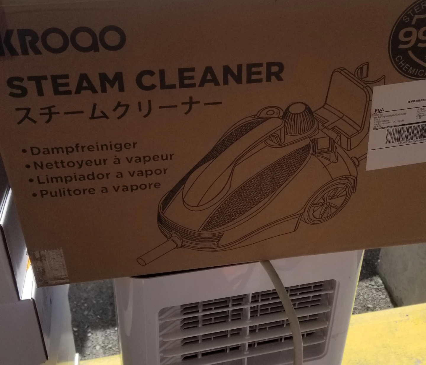 KROQO Steam Cleaner