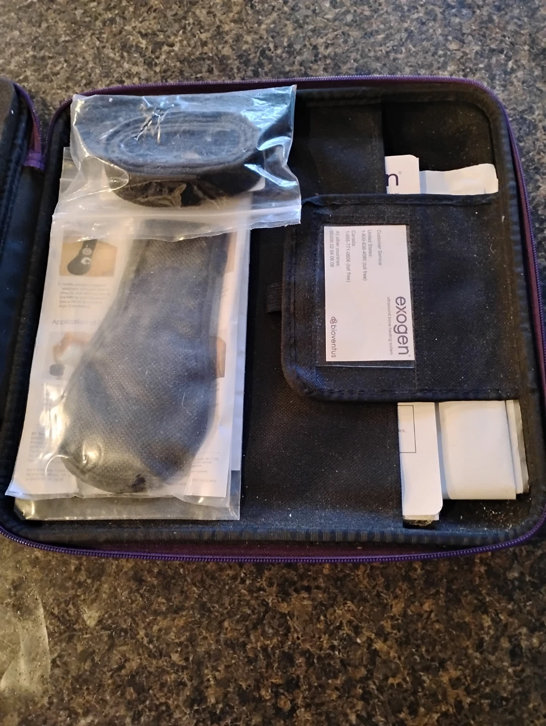 Exogen Ultrasound Bone Healing System with Accessories and Gel - photo 4