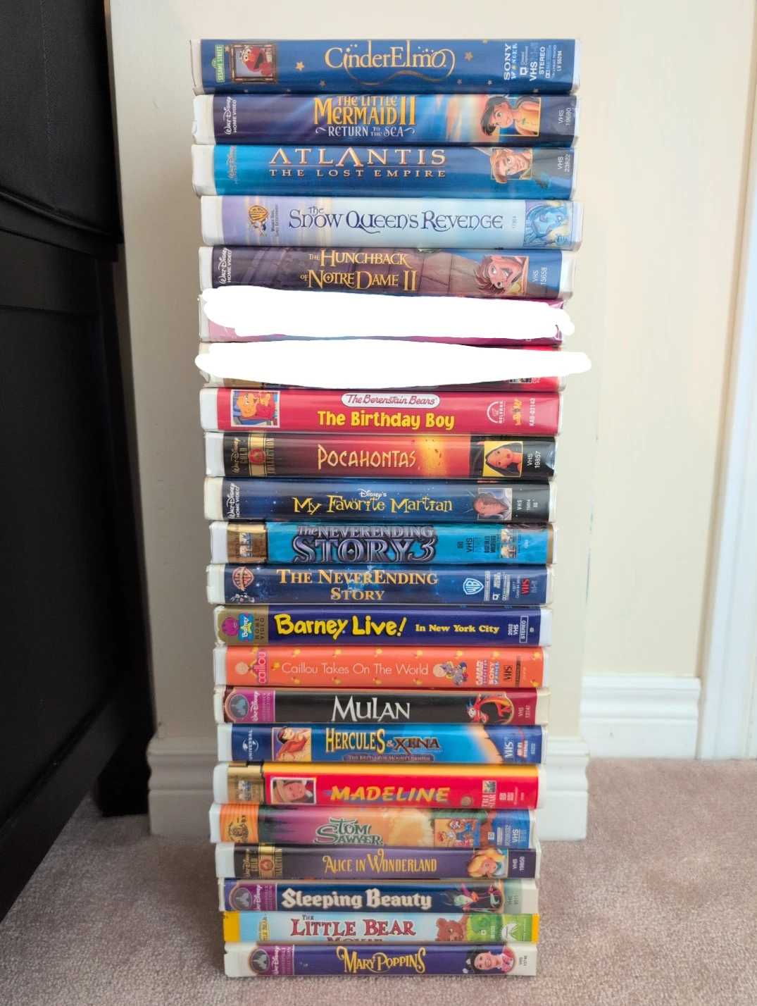 Assorted DVDs and VHS Tapes for sale - photo 3