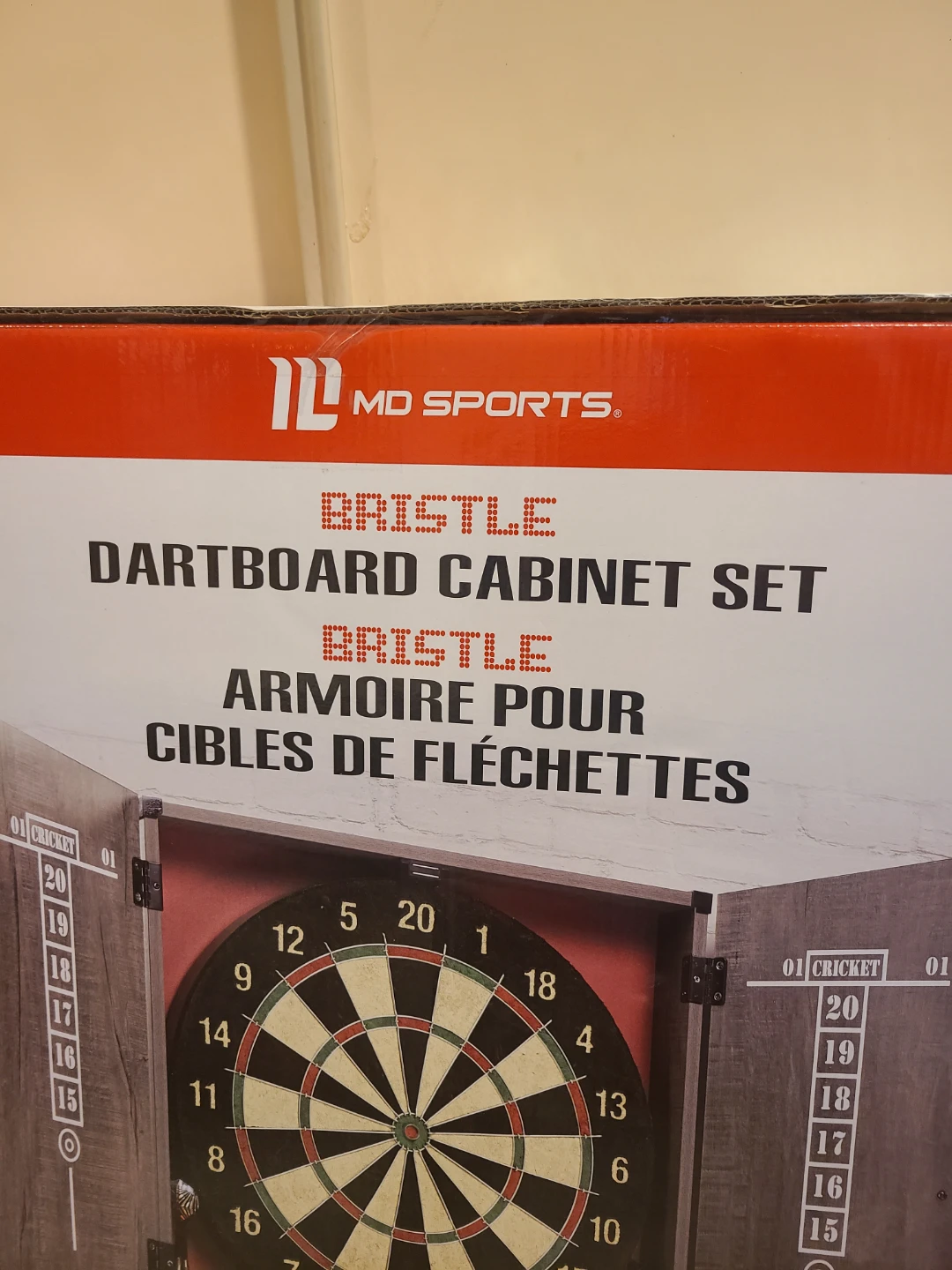 MD Sports Bristle Dartboard Cabinet Set - photo 3
