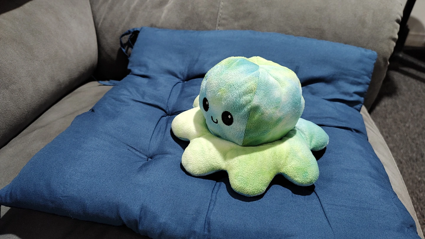 Reversible Octopus Plush Toy