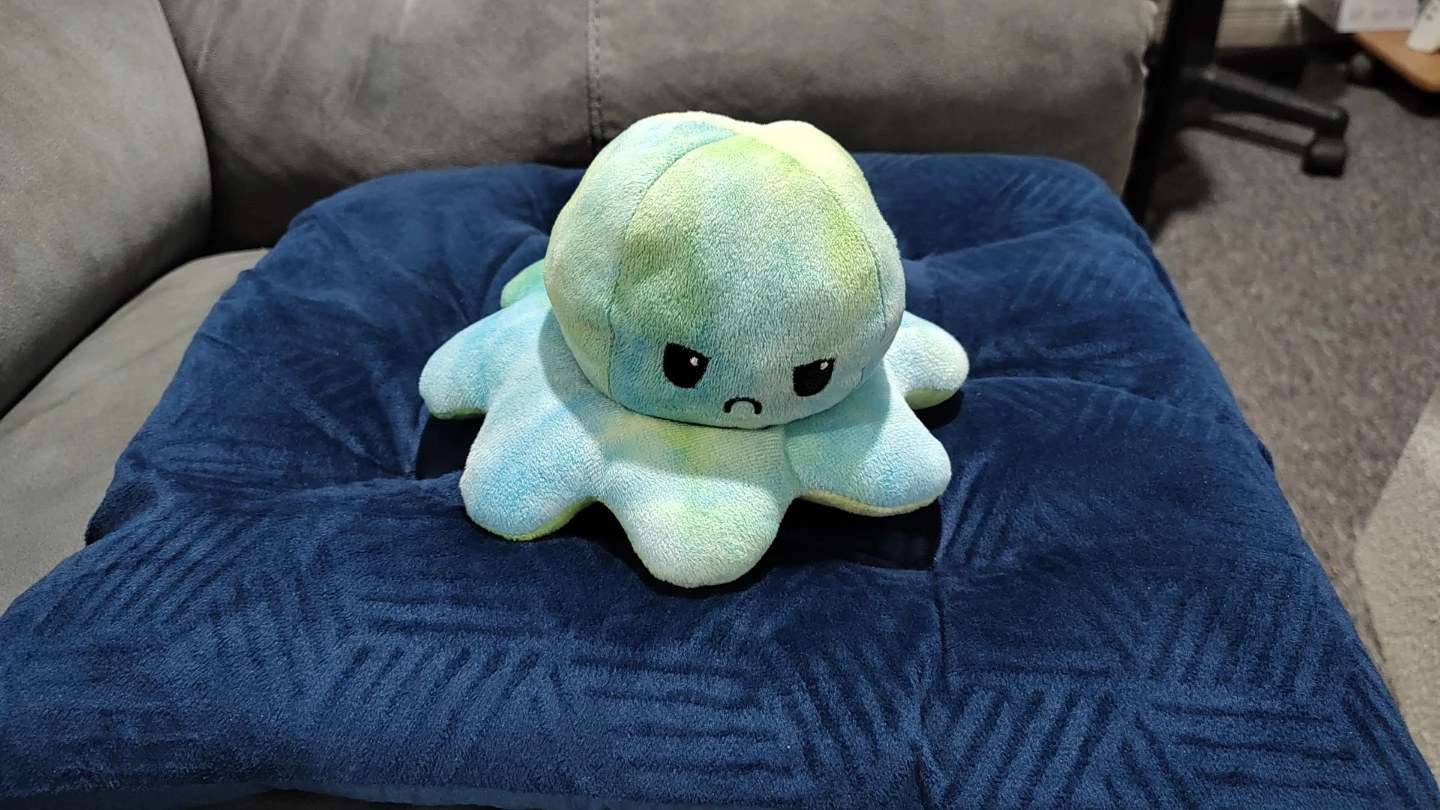 Reversible Octopus Plush Toy - photo 2