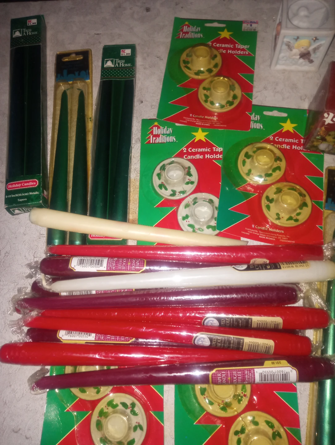 Assorted Christmas Candles and Holders - photo 3