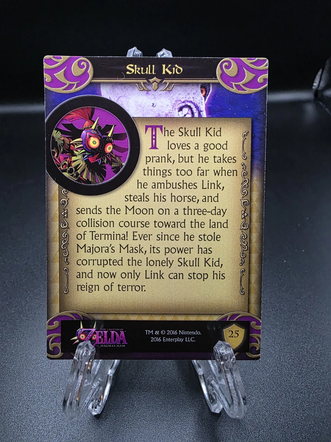 The Legend of Zelda Majora's Mask Skull Kid Card - photo 2
