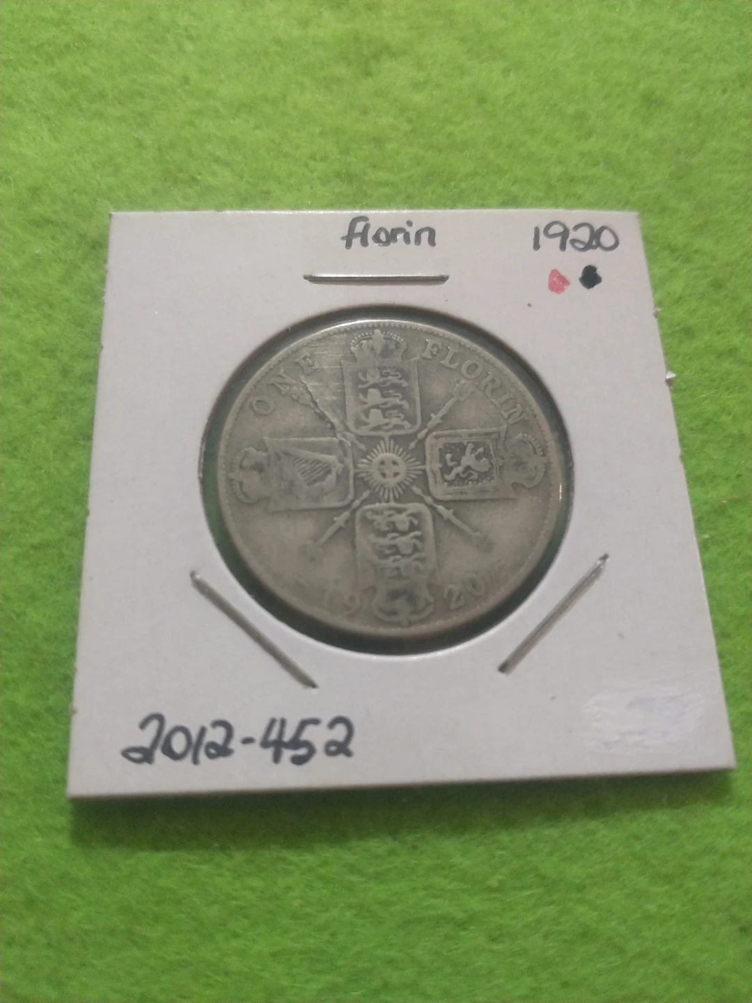 1920 One Florin Coin - photo 2