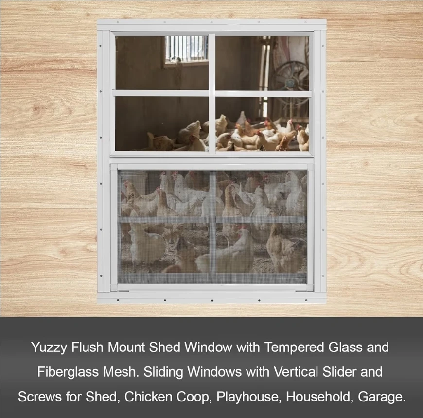 Yuzzy Flush Mount Shed Window - photo 3