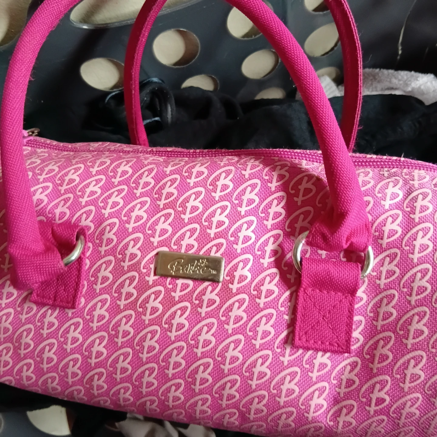 Barbie Pink Monogram Barrel Bag - photo 2