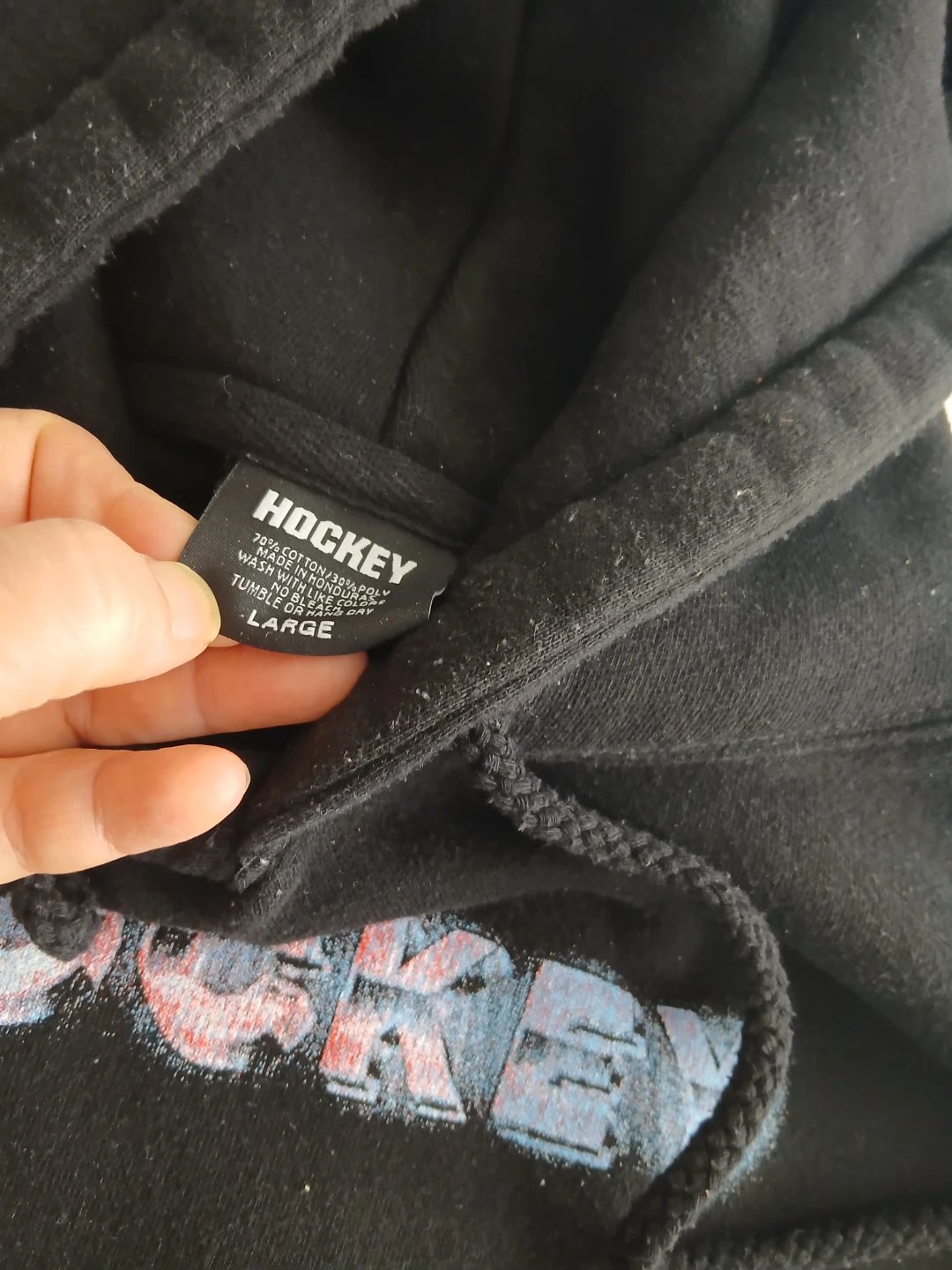 Hockey Black Hoodie - photo 3