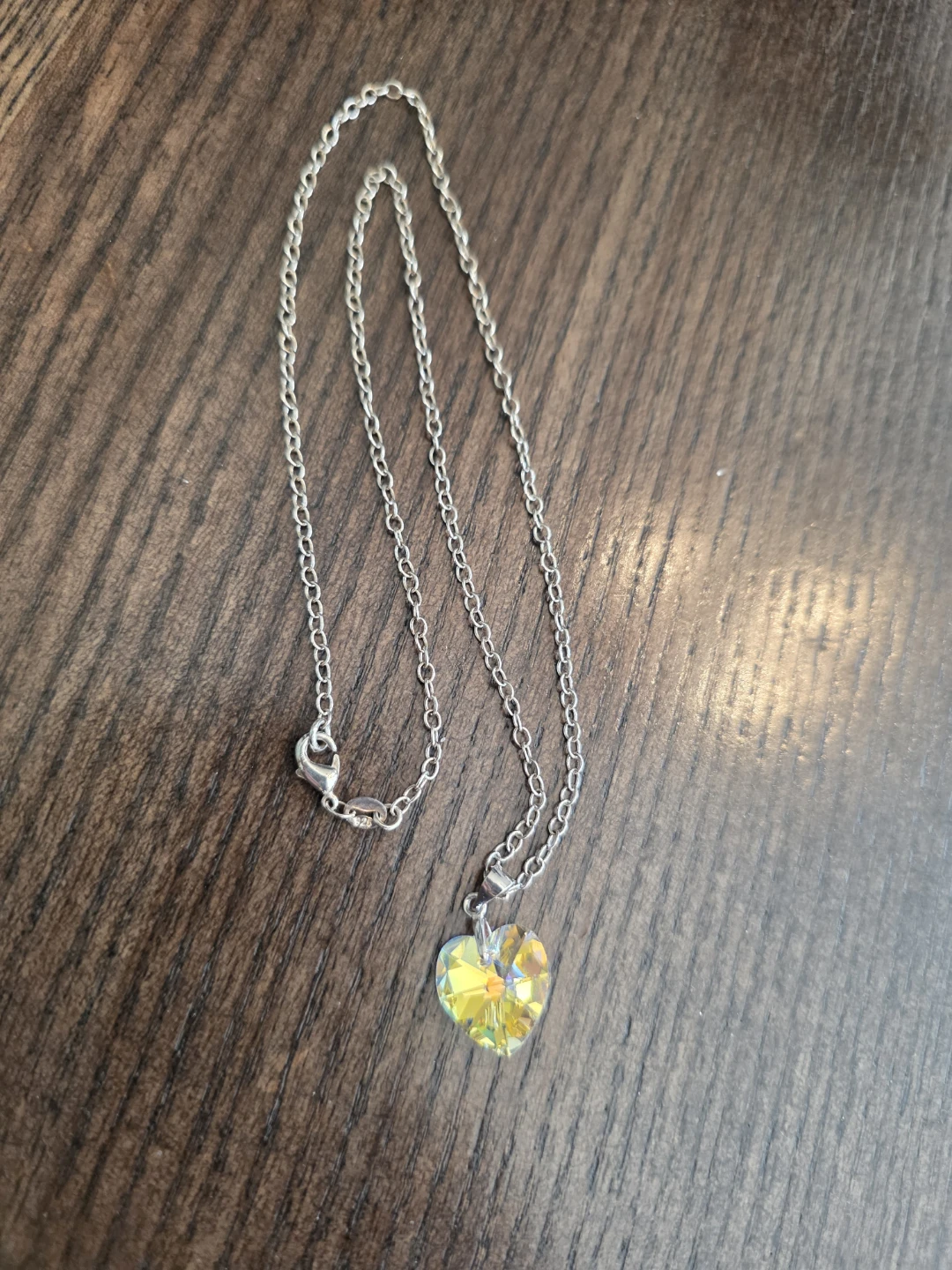 8 Beautiful Sterling Silver Necklaces with charms - photo 2