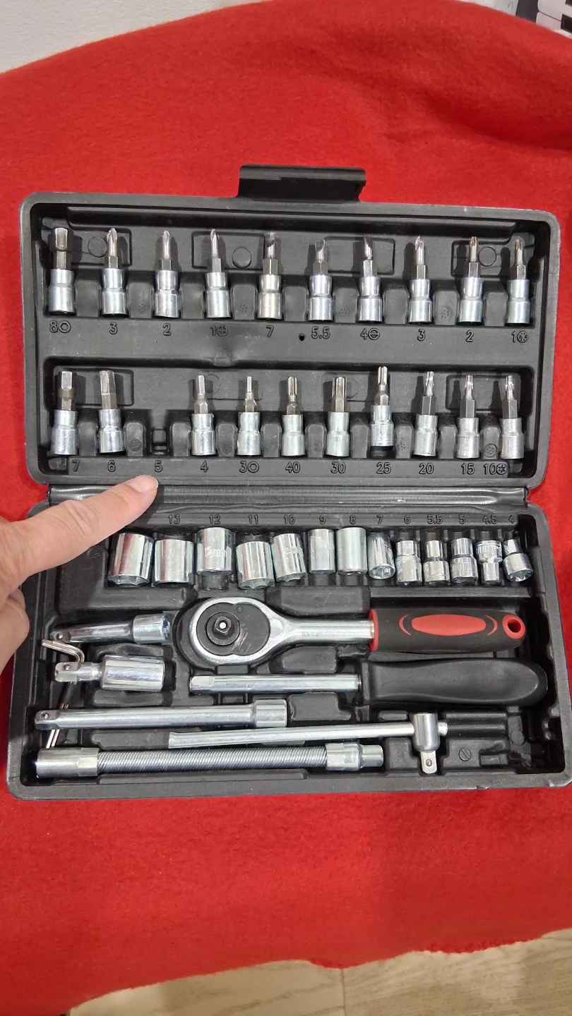 Hex bit (w issue) Ratchet Socket Wrench Set - photo 2