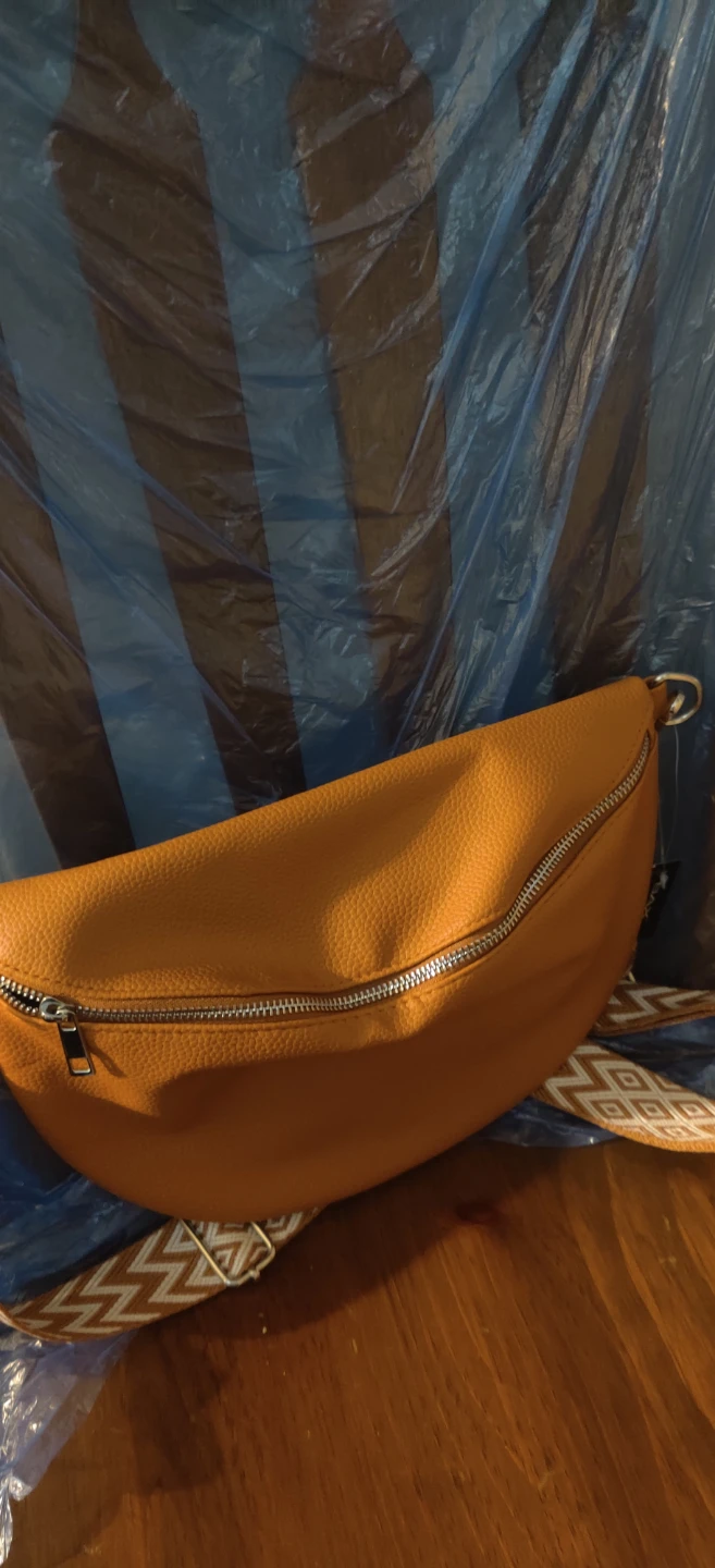 SAX New York Faux Leather Crossbody Bag