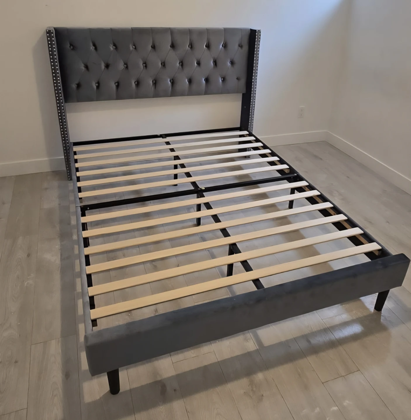 Queen bed frame and Mattress for sale - photo 2