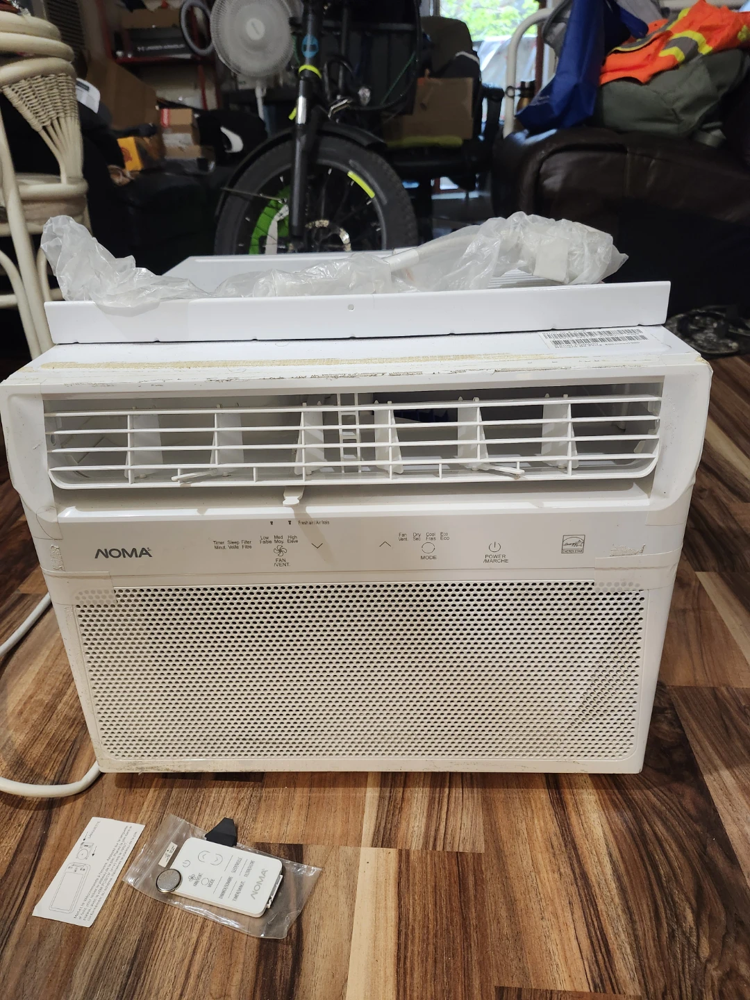 NOMA Window Air Conditioner with Remote