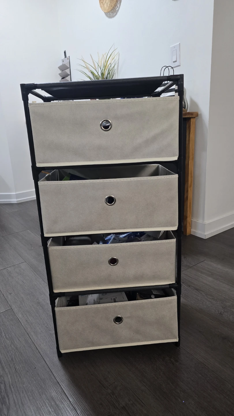 4-Drawer Storage Unit Chest