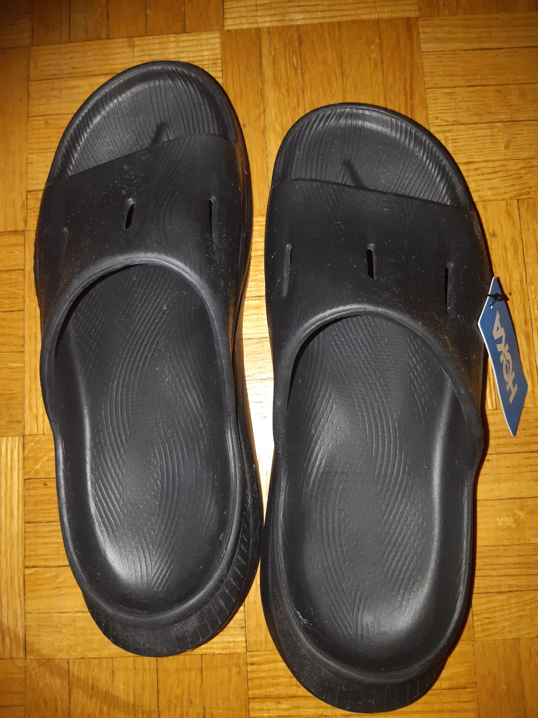 Hoka U Ora Recovery Slide 3 Black Sandals - photo 5
