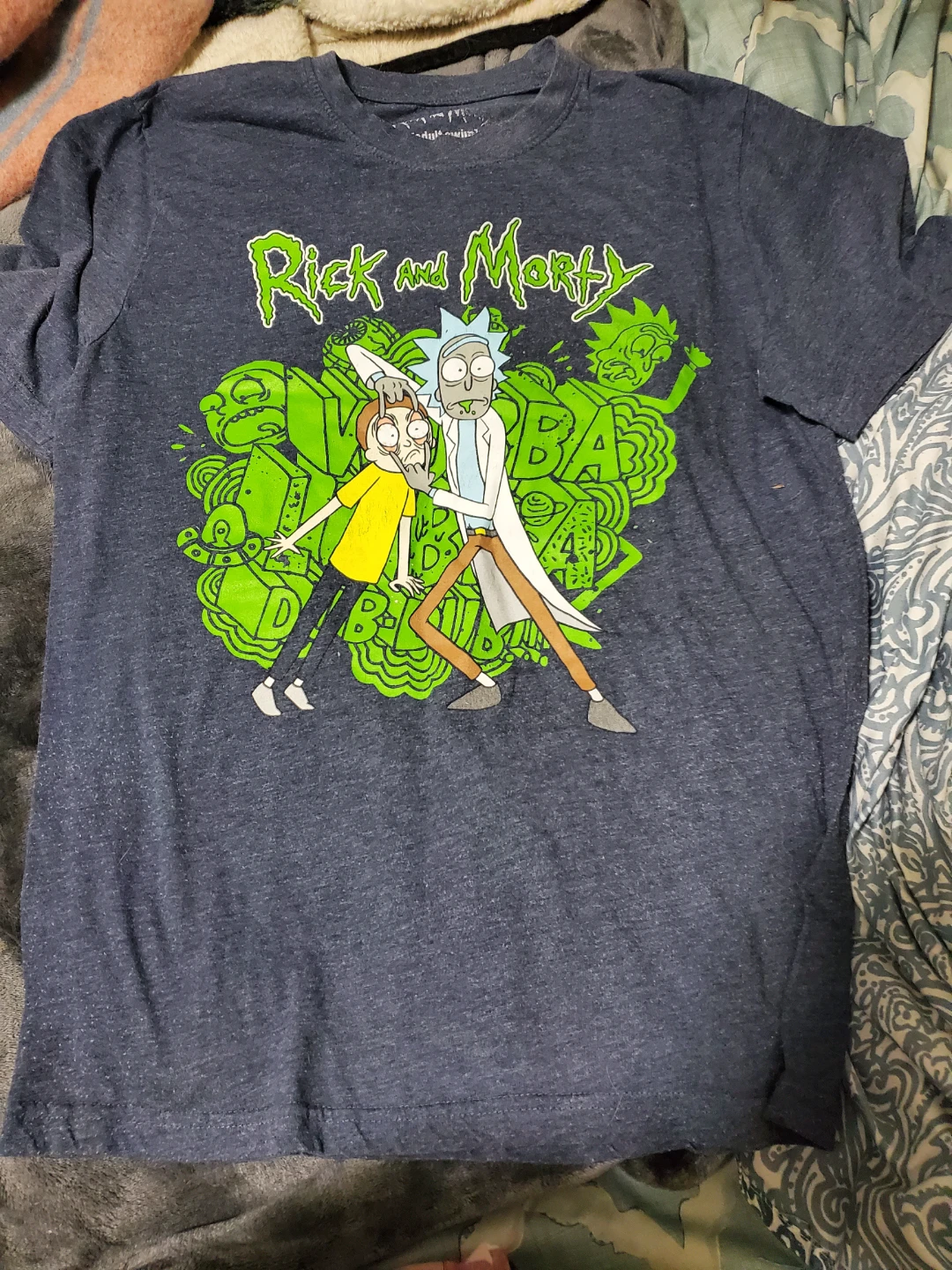 Rick and Morty T-Shirt. Pants.