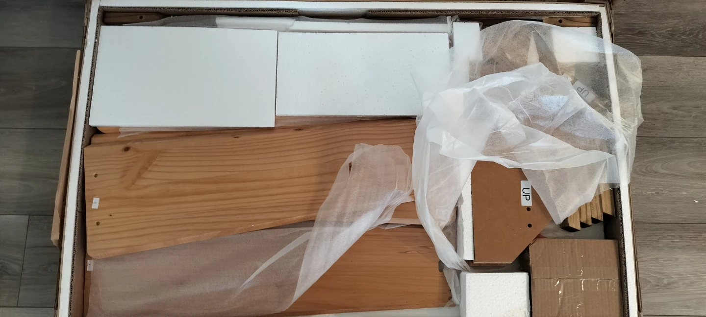 Wooden Dining Table Legs- Cenused White