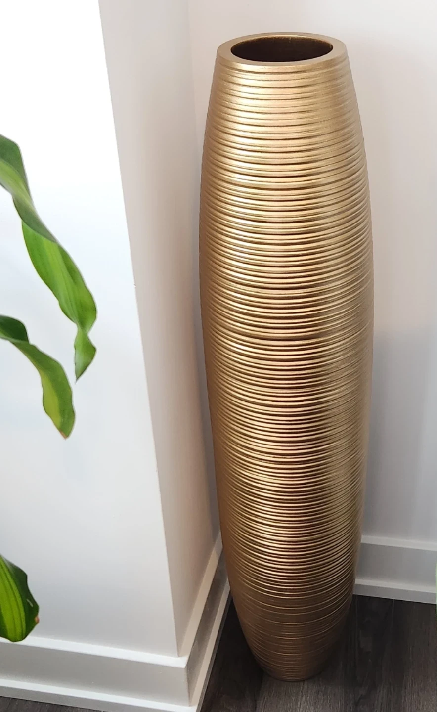 Tall Gold Decorative Vase - photo 3