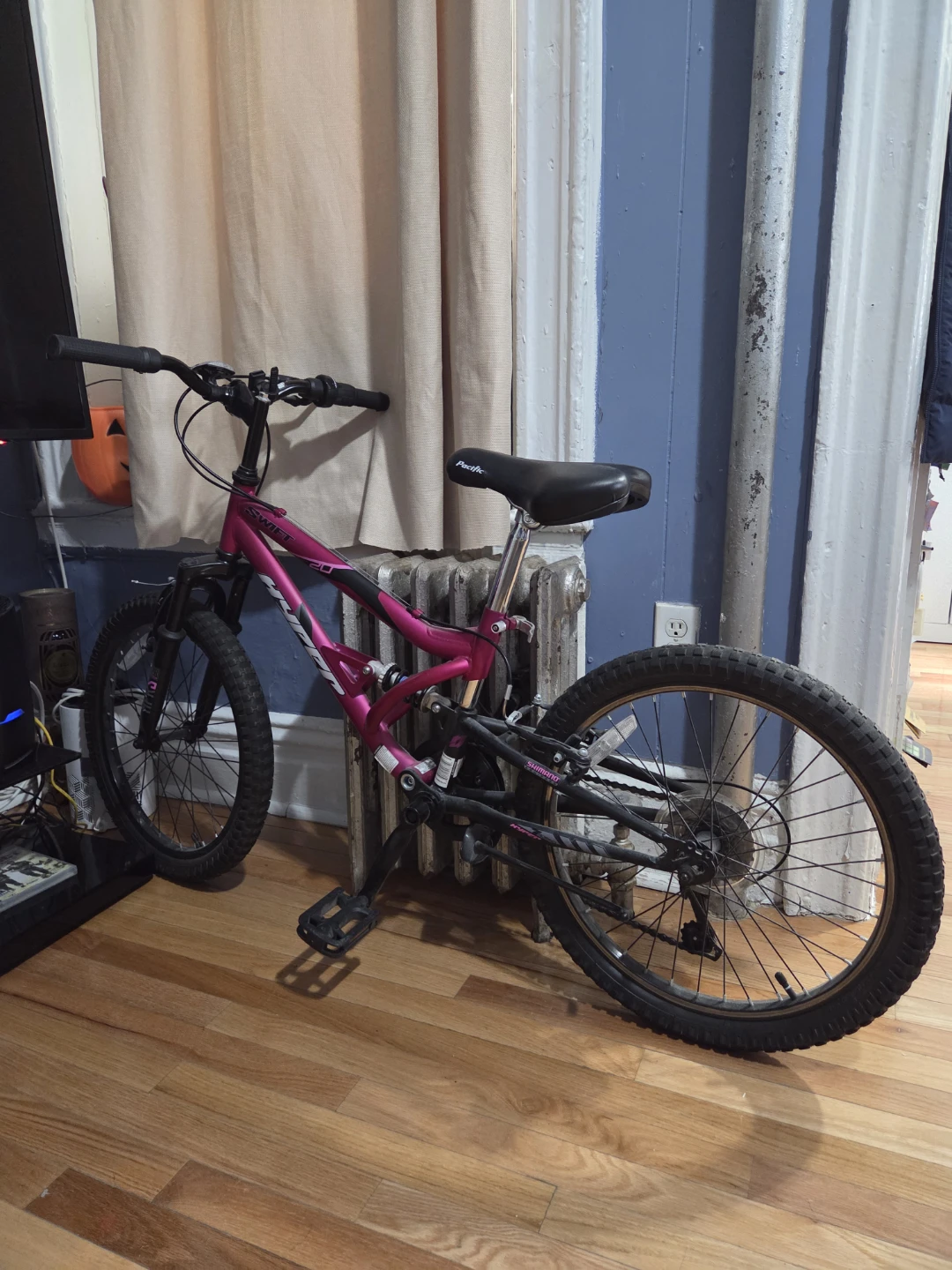 Pacific Swift 20" Kids Mountain Bike - Pink