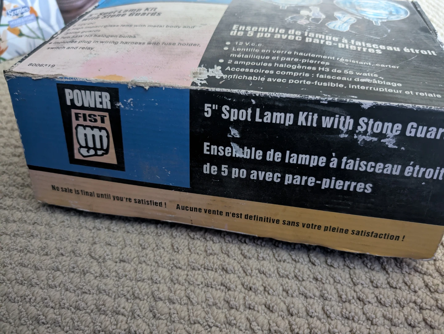 Power Fist 5" Spot Lamp Kit with Stone Guards - photo 3
