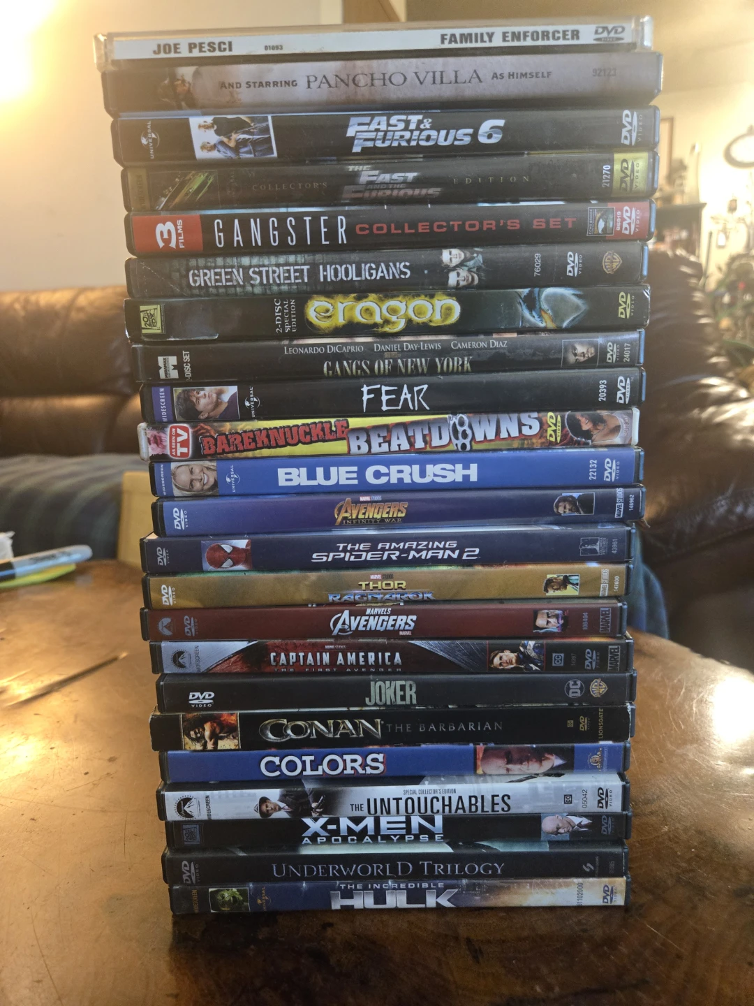 DVD Movie Collection - Action, Sci-Fi & More
