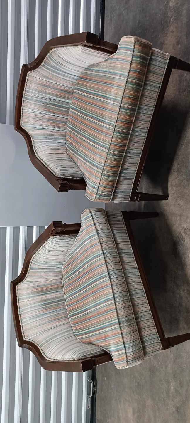 2 MID CENTURY MATCHING CHAIRS good condition - photo 5