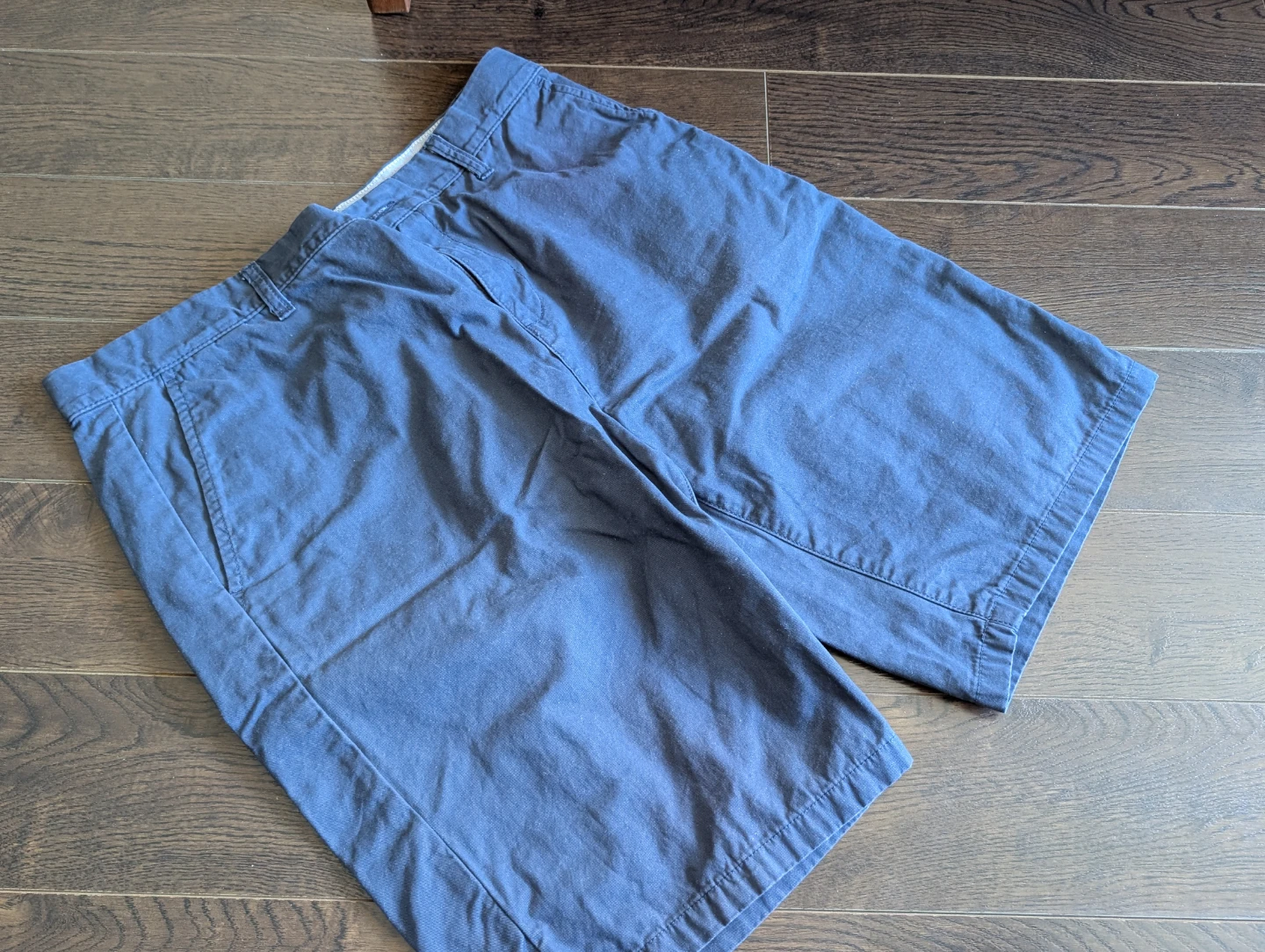 Blue Chino Shorts
