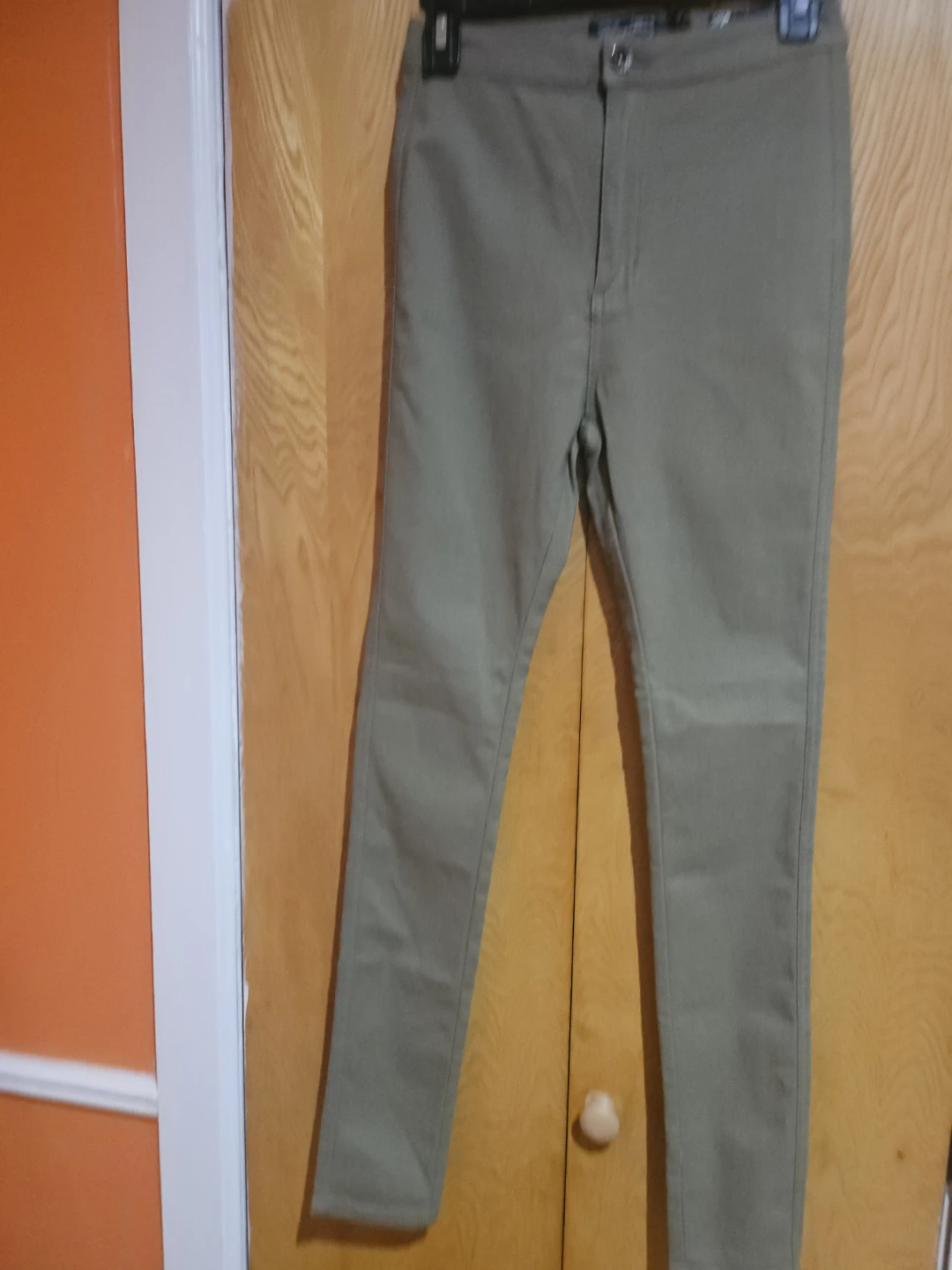 Nuylooks Pants Women's Size M Olive Green