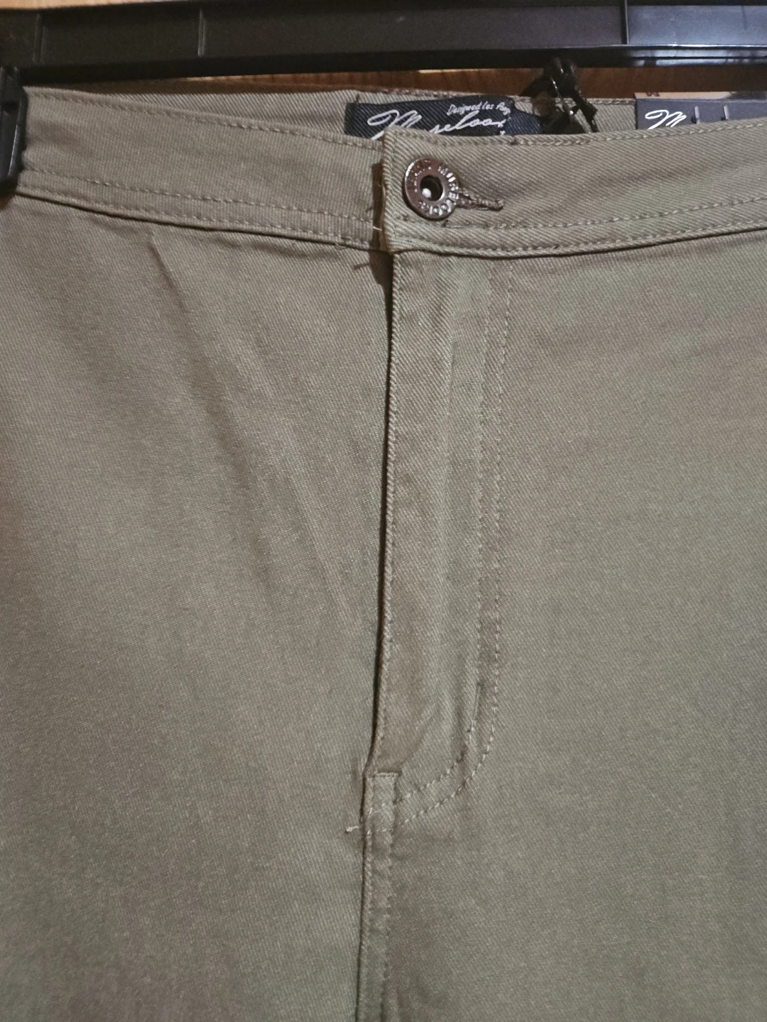 Nuylooks Pants Women's Size M Olive Green - photo 2