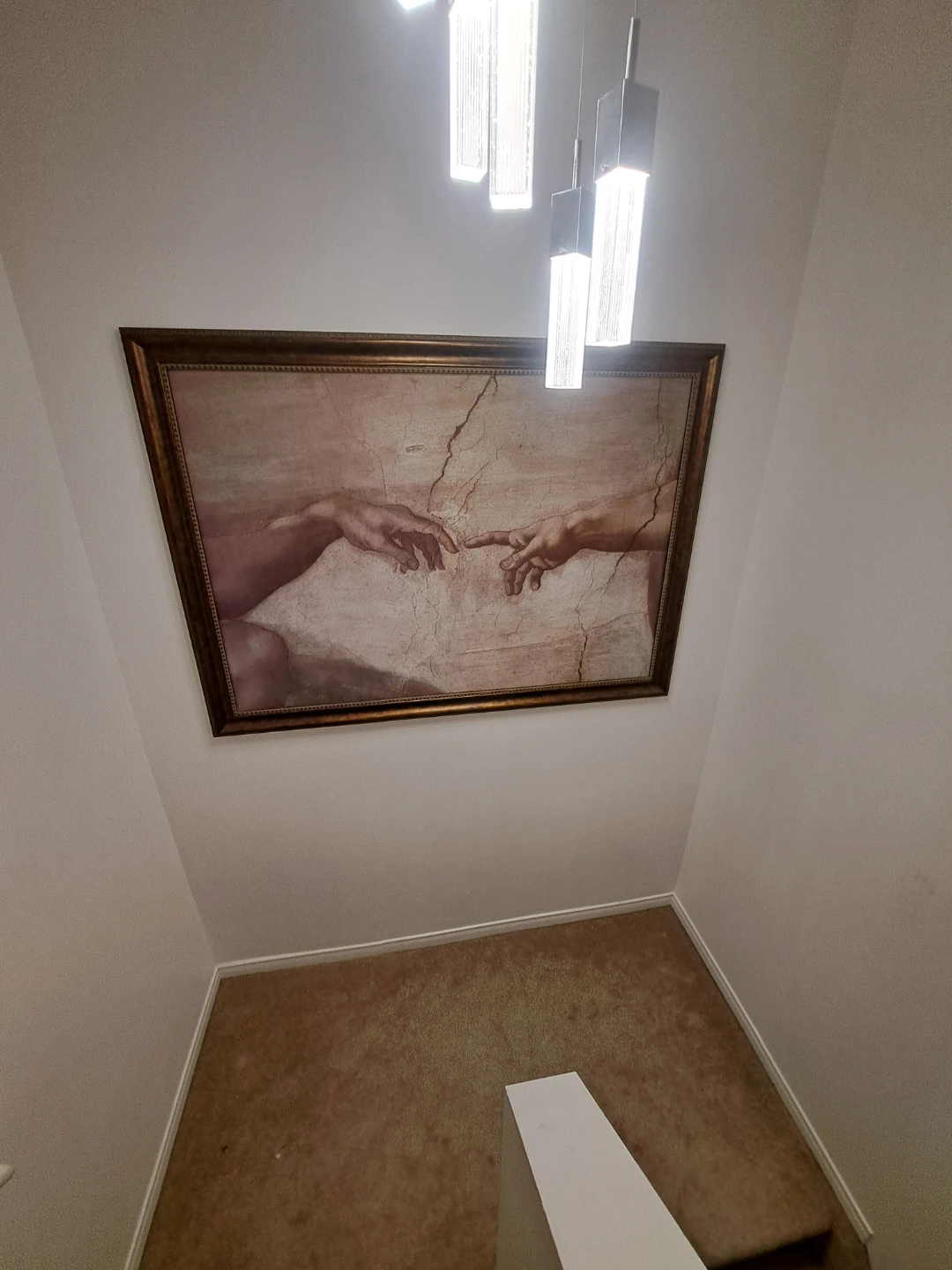 Framed "The Creation of Adam" Art Print - photo 2