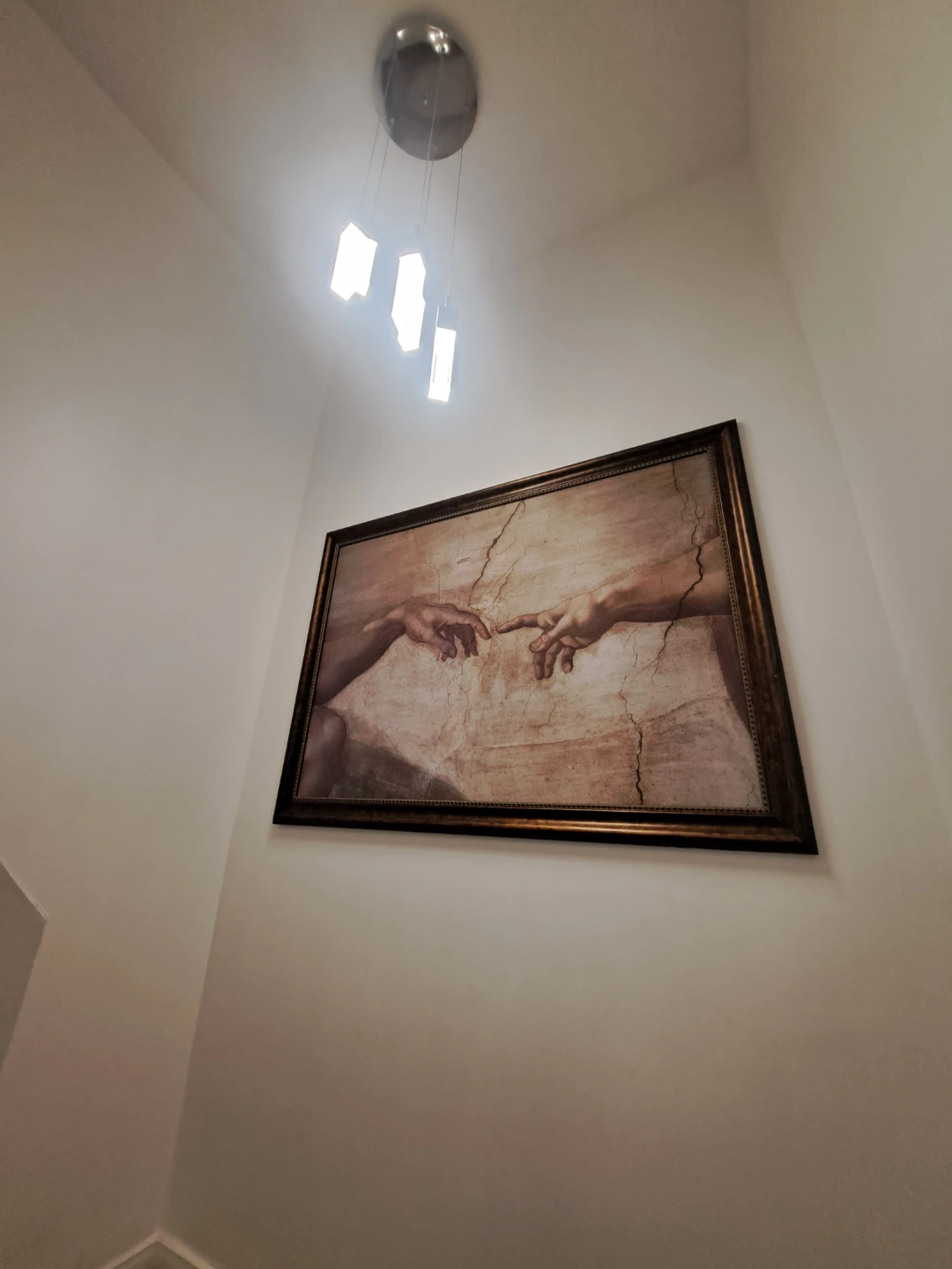 Framed "The Creation of Adam" Art Print - photo 4