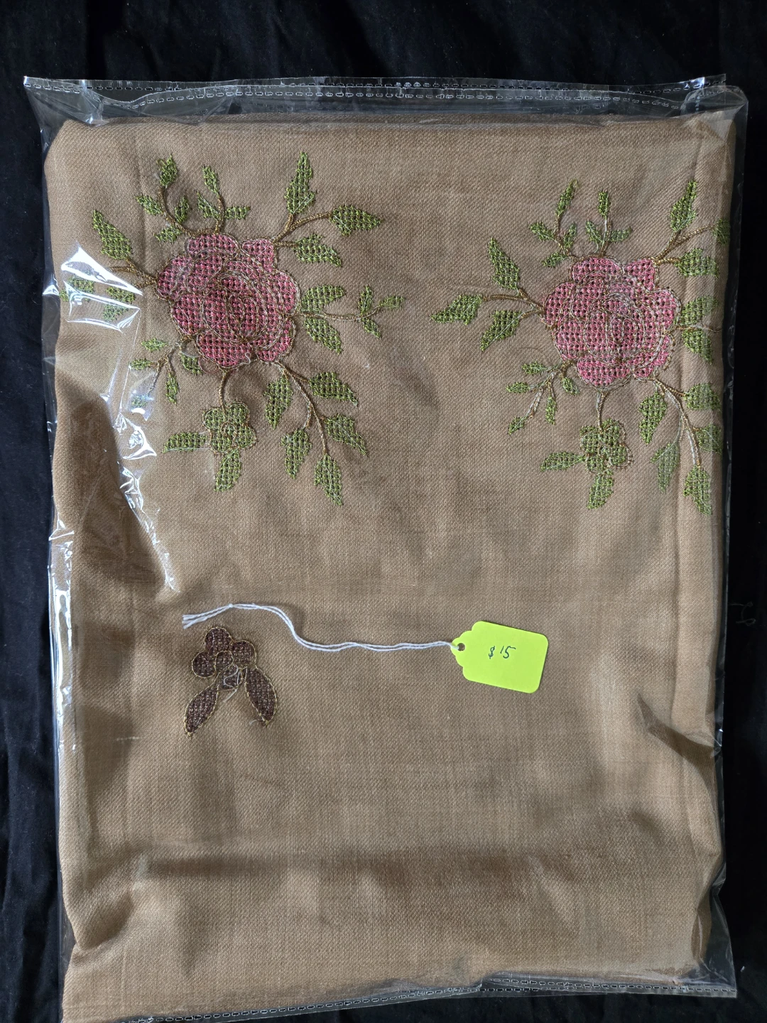 Wool shawl and scarf