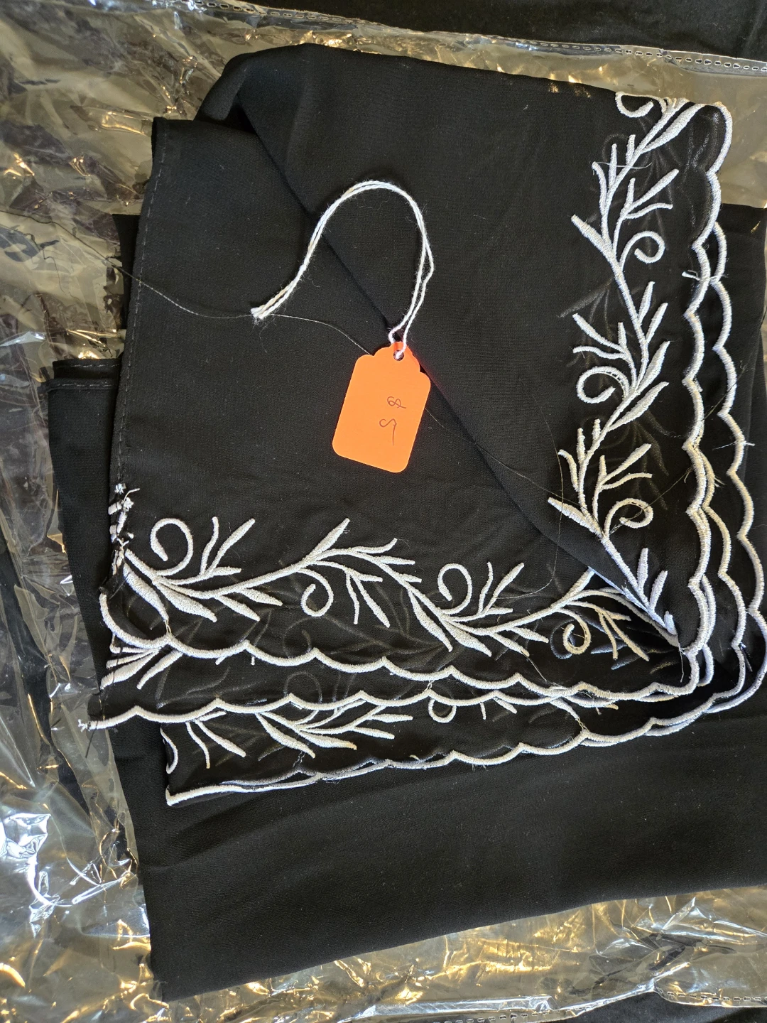 Wool shawl and scarf - photo 3