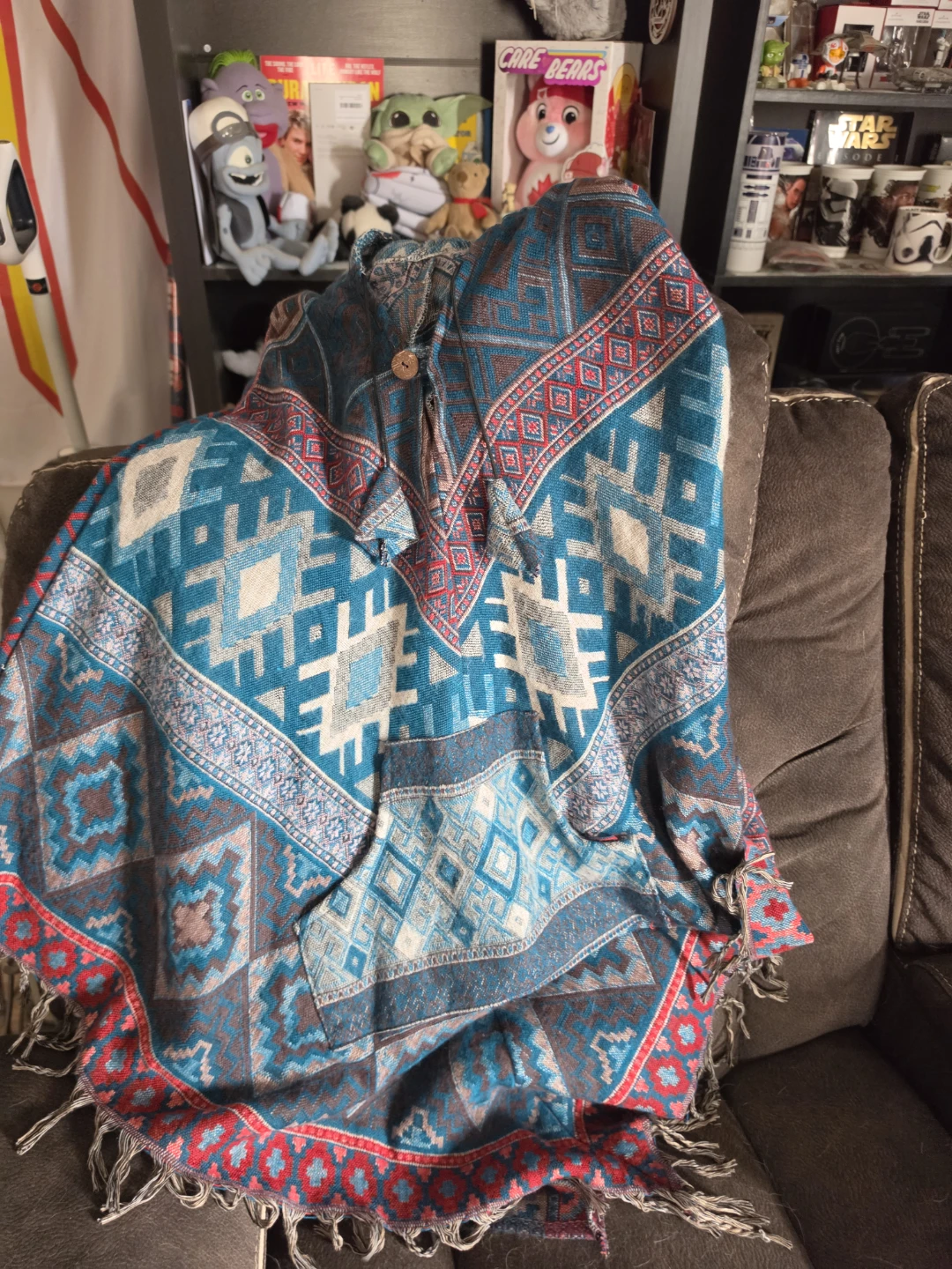 Patterned Poncho