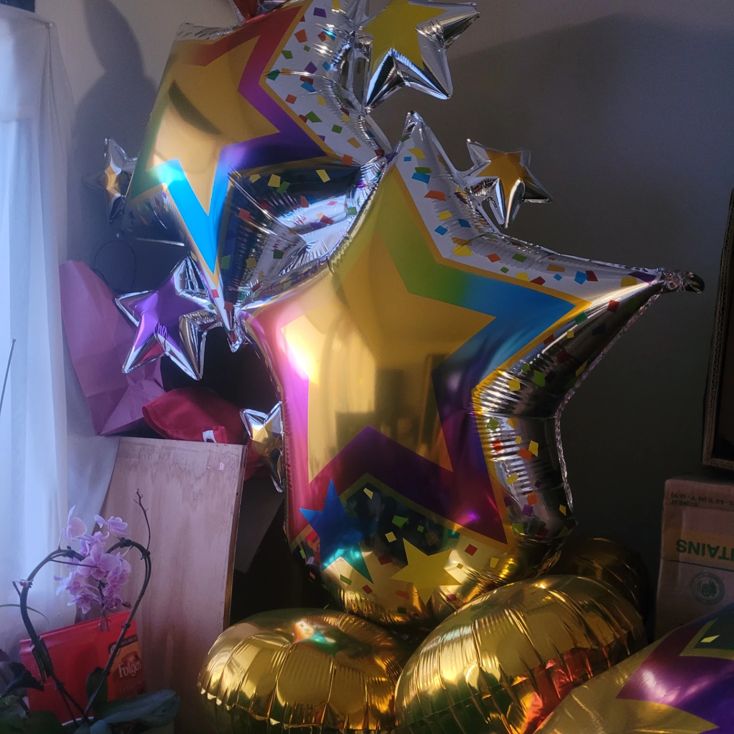 Star Foil Balloons Bundle