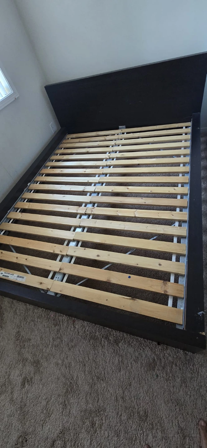 IKEA SULTAN LADE Bed Frame - Queen Size