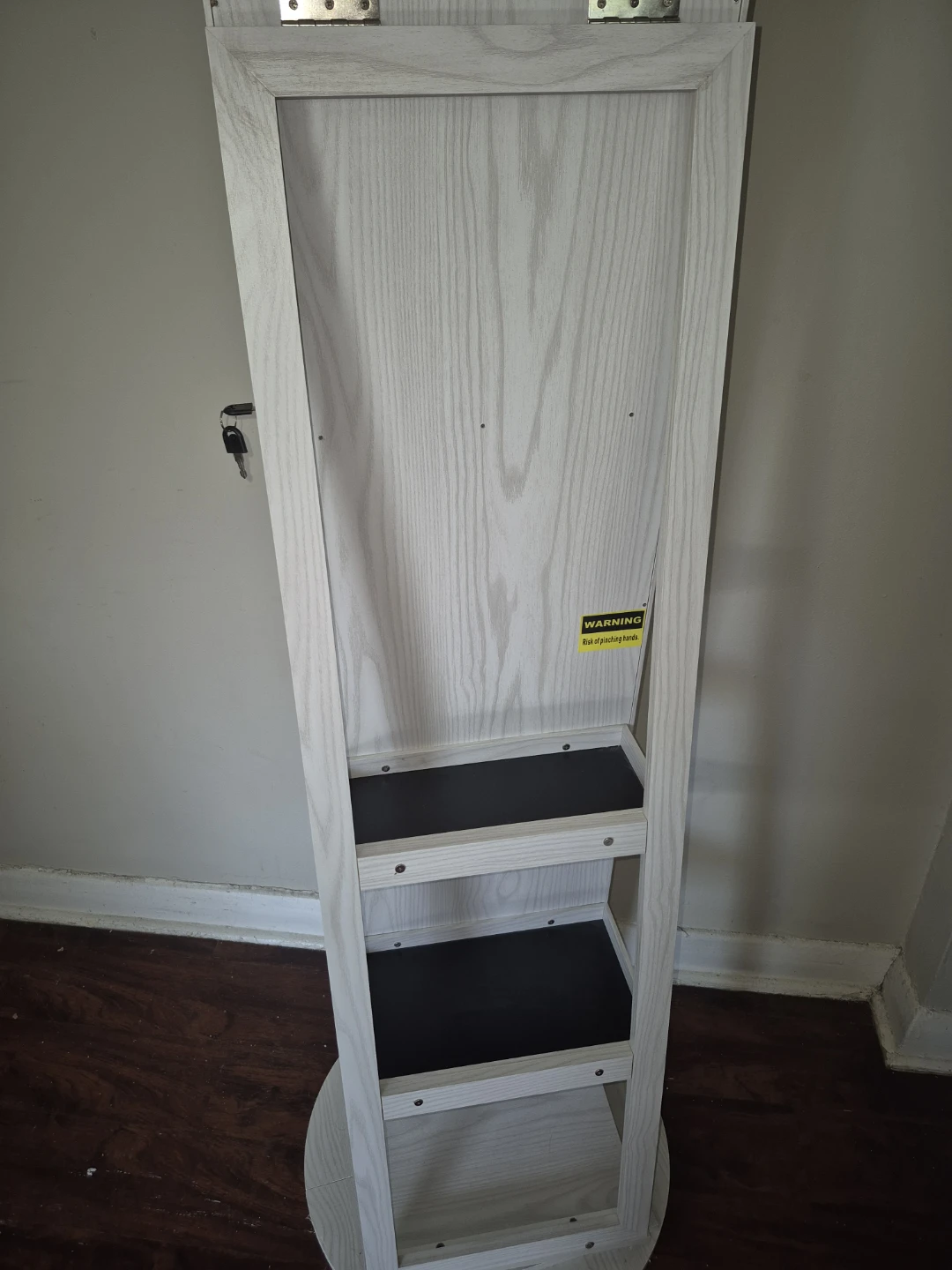 Standing Jewelry Armoire with Mirror   MOVING OUT SALE❌️ - photo 3