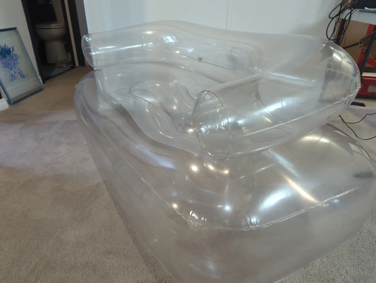 Blow up puncture proof air couch - photo 2