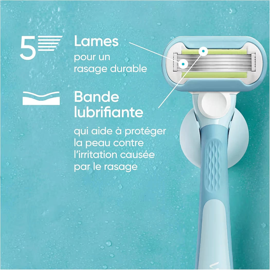 Gillette Venus Extra Smooth Sensitive Razor with 8 Cartridges - photo 2