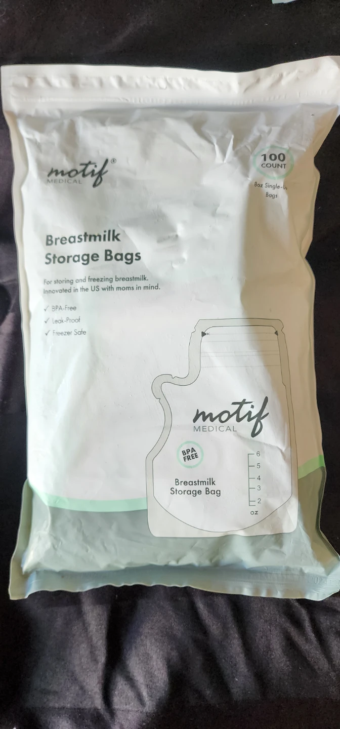 Motif Medical Breastmilk Storage Bags - 275 Count