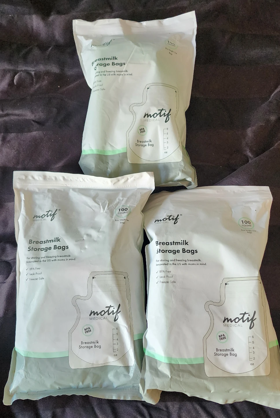 Motif Medical Breastmilk Storage Bags - 275 Count - photo 3