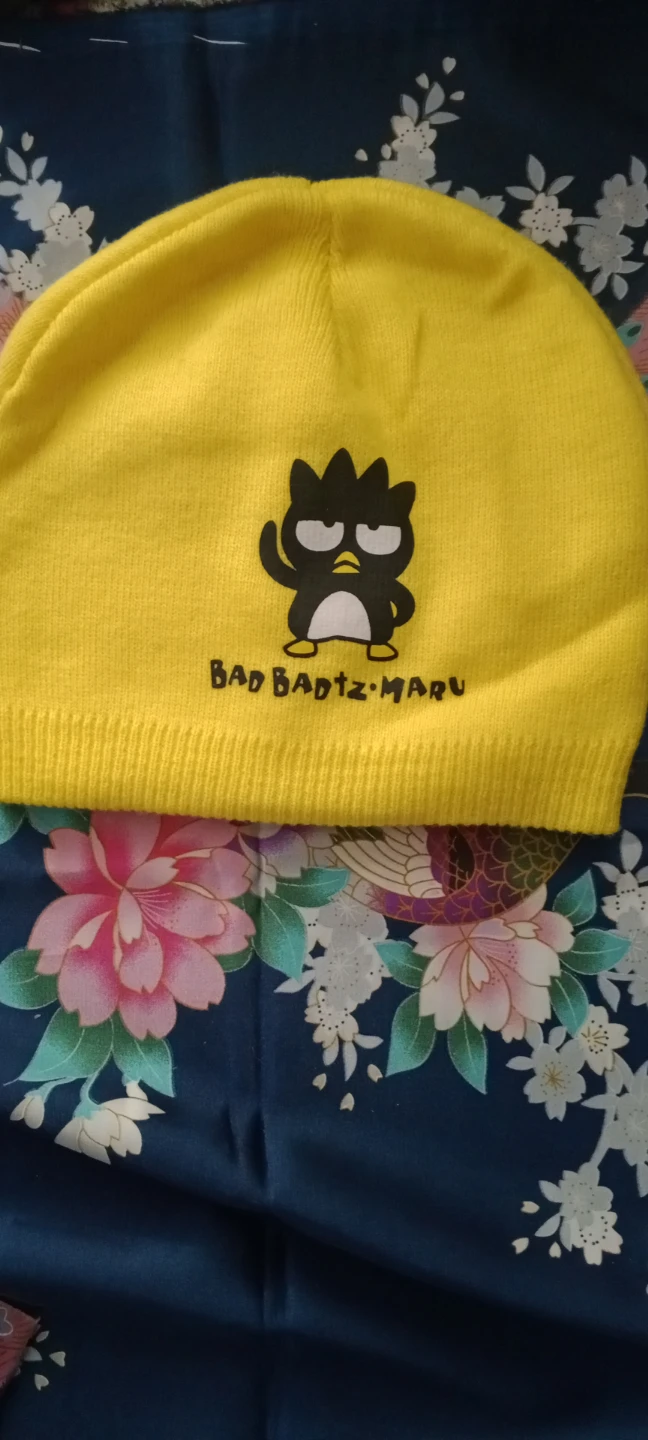 Yellow Bad Badtz-Maru Beanie Hat